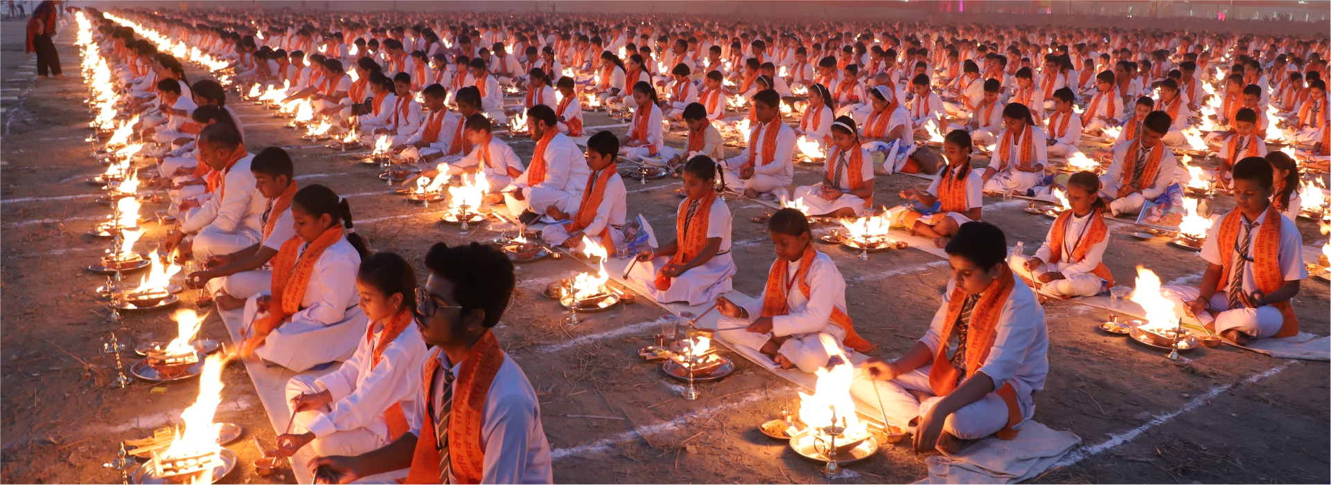 Congregation of 15000 Yagnas